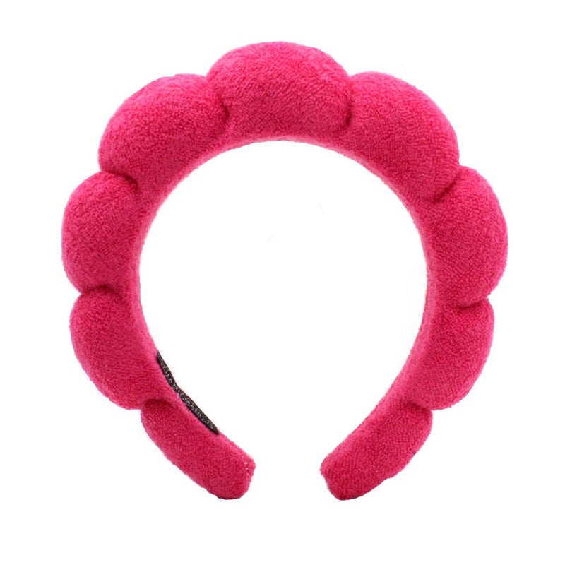 TYSSELY Spa Headbands for Washing Face Makeup Skin Care Headband Women Bubble Facial Beauty Headbands Puffy Shower Towel Band Hair Headband - Image 1